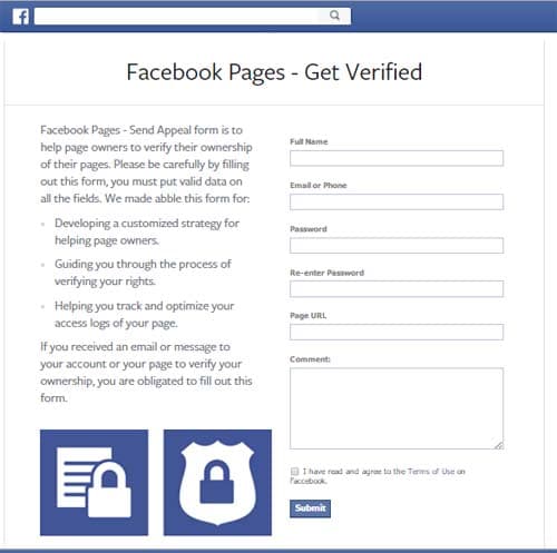 How to create fb phishing page